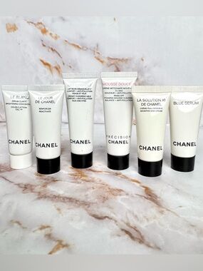 CHANEL Le Blanc Concentrate Blue Serum /Le Jour De /La Solution 10/Lait Confort